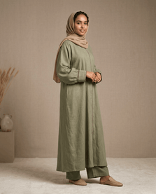 Linen Abaya