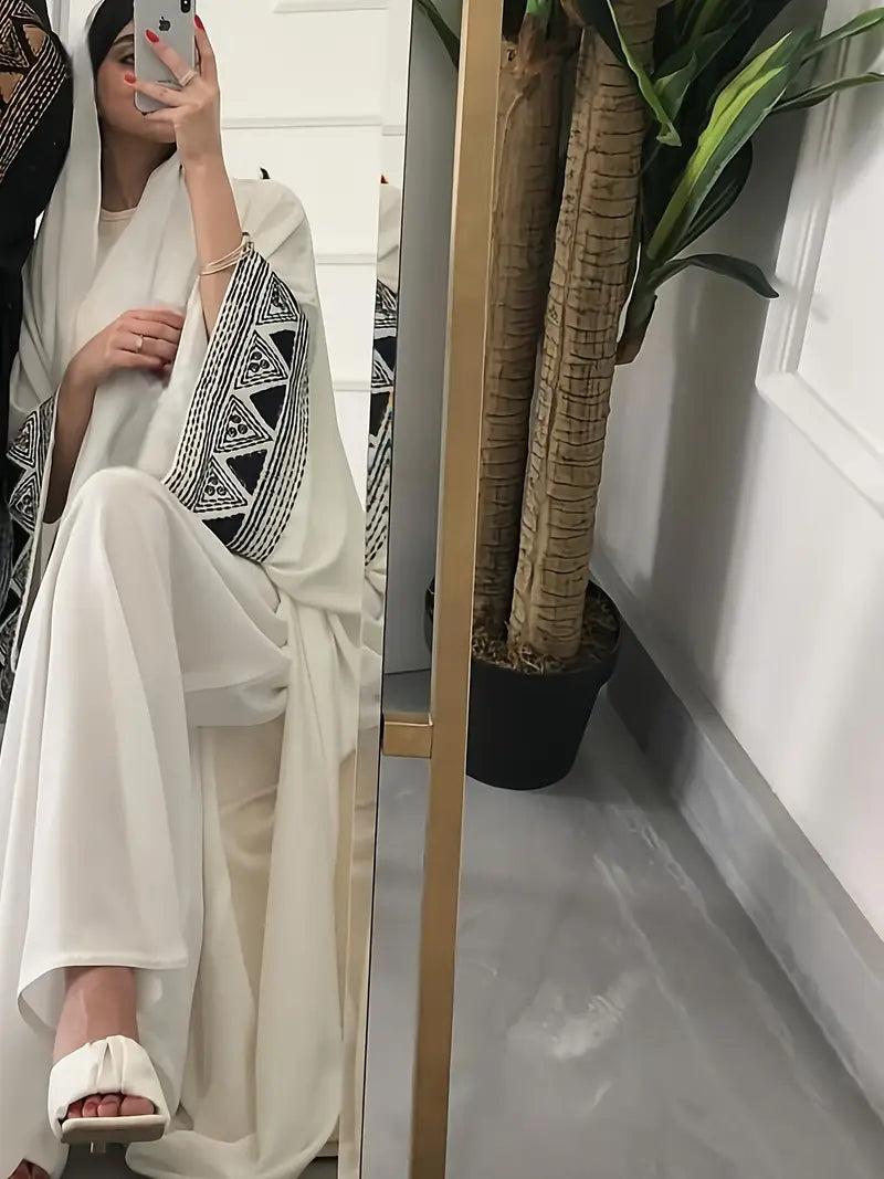 Embroidered Moroccan Kaftan