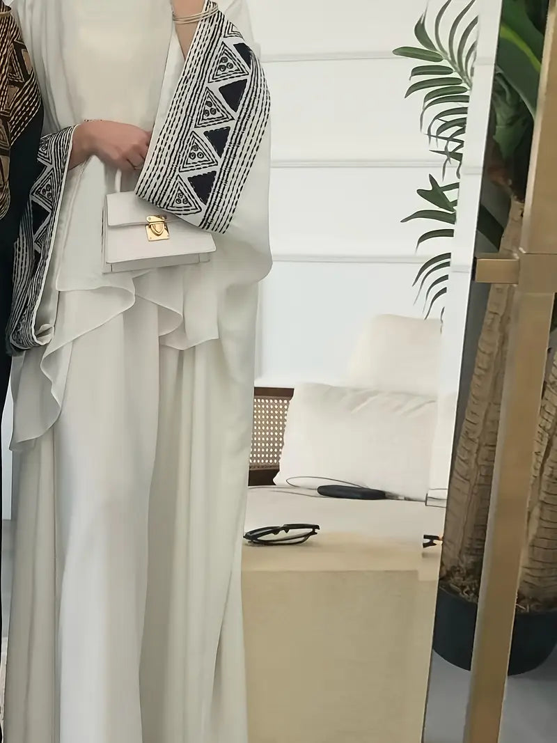 Embroidered Moroccan Kaftan