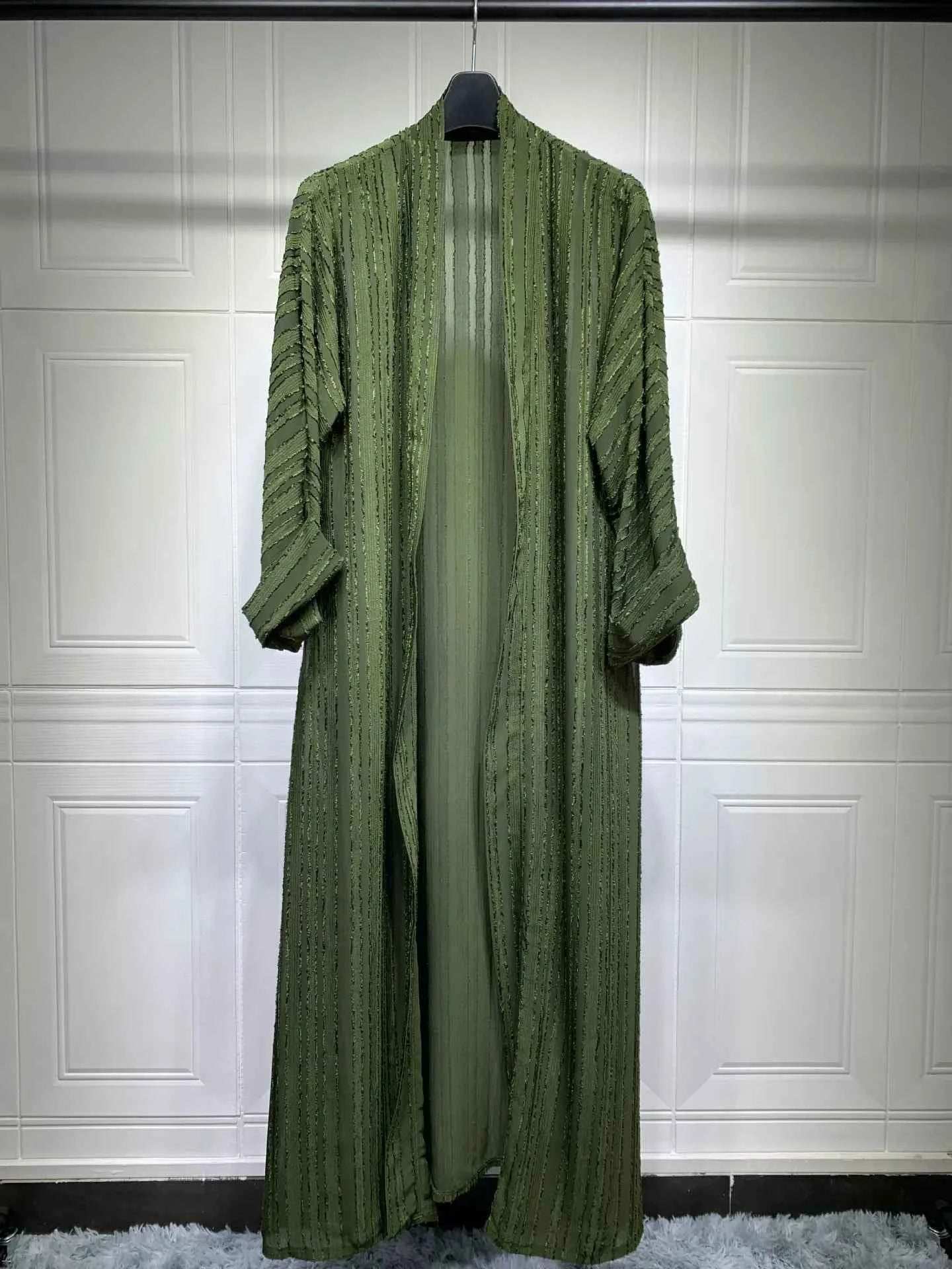 Arabian Knitted Abaya Coat - Abaya Vida