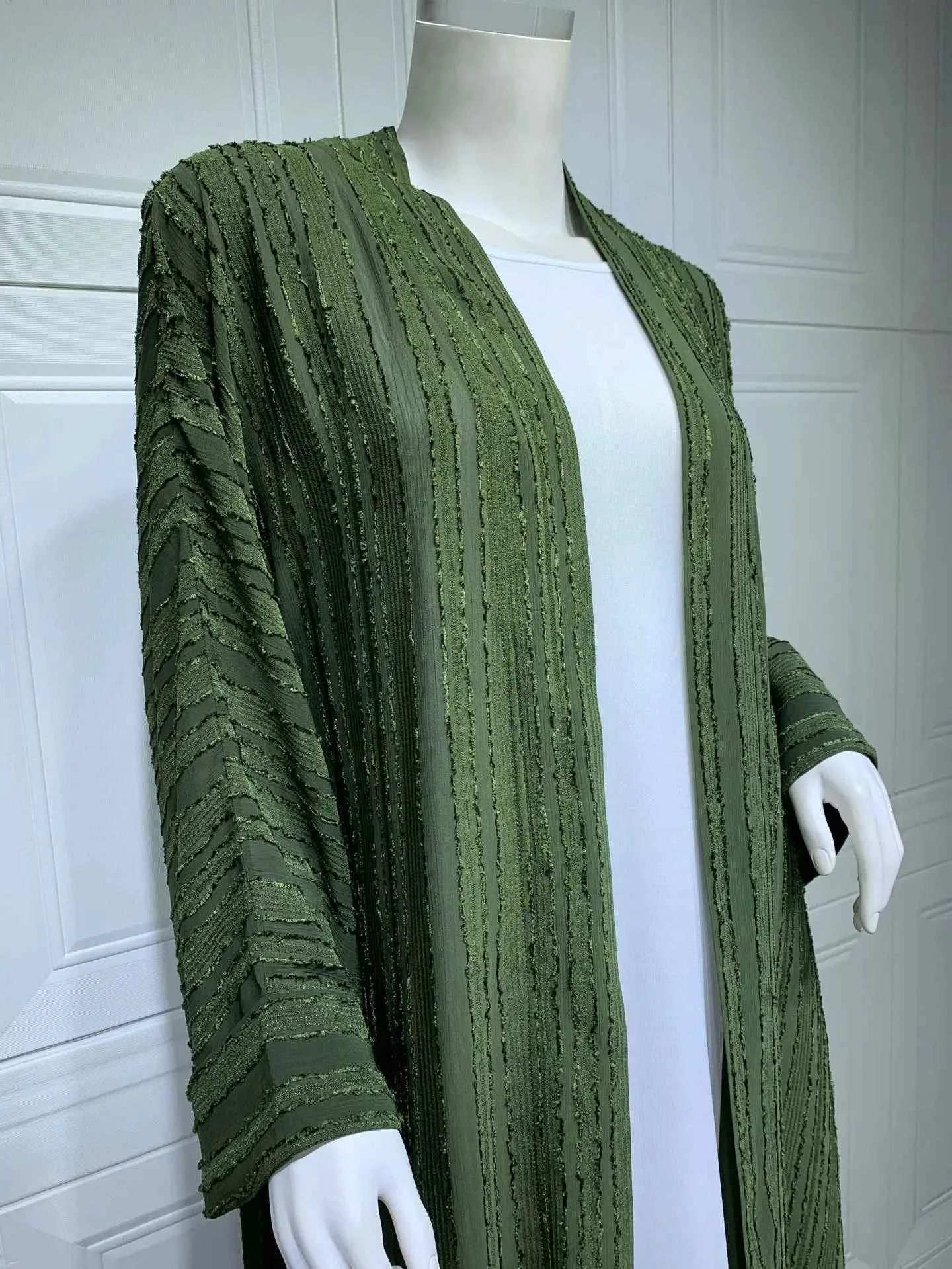 Arabian Knitted Abaya Coat - Abaya Vida
