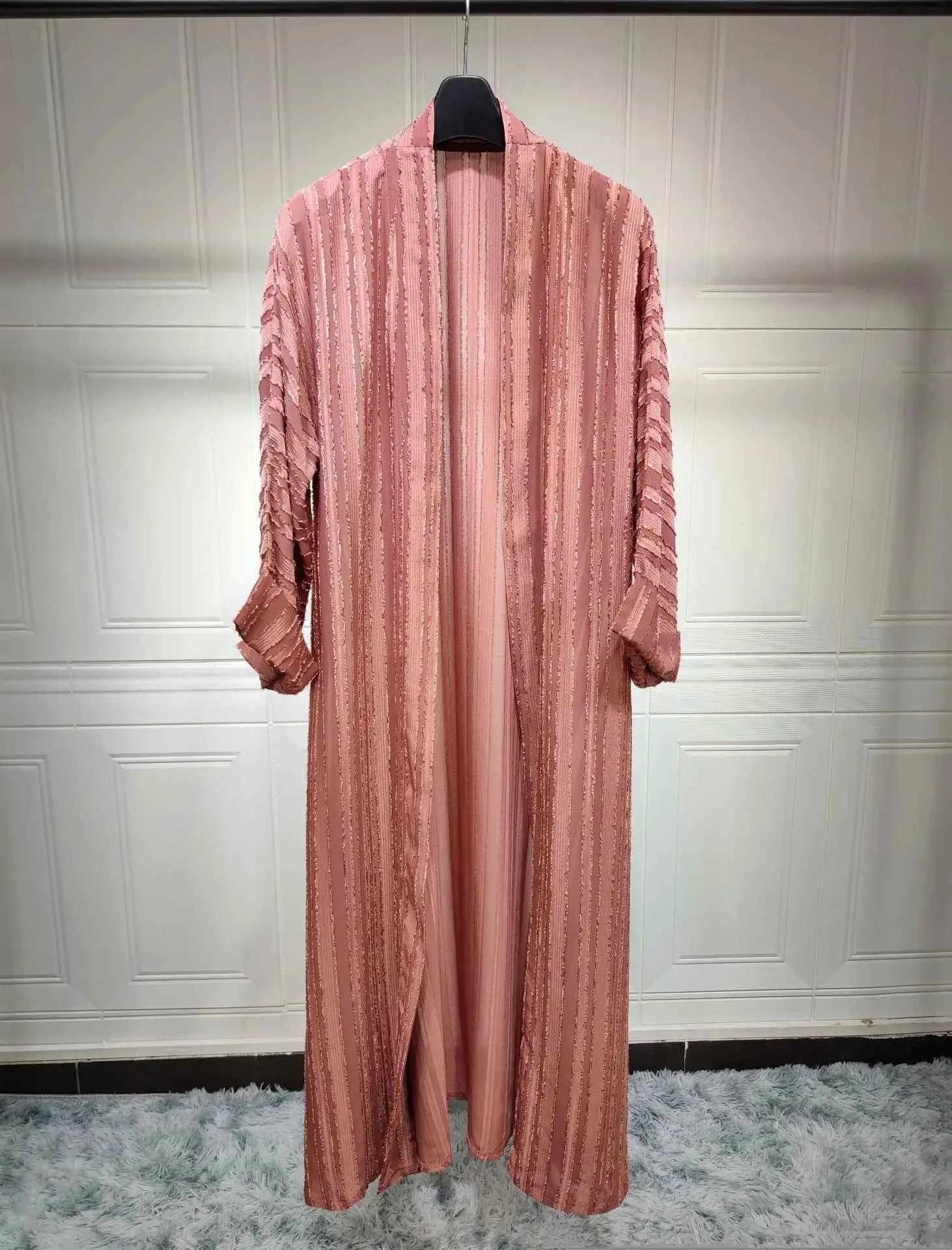 Arabian Knitted Abaya Coat - Abaya Vida