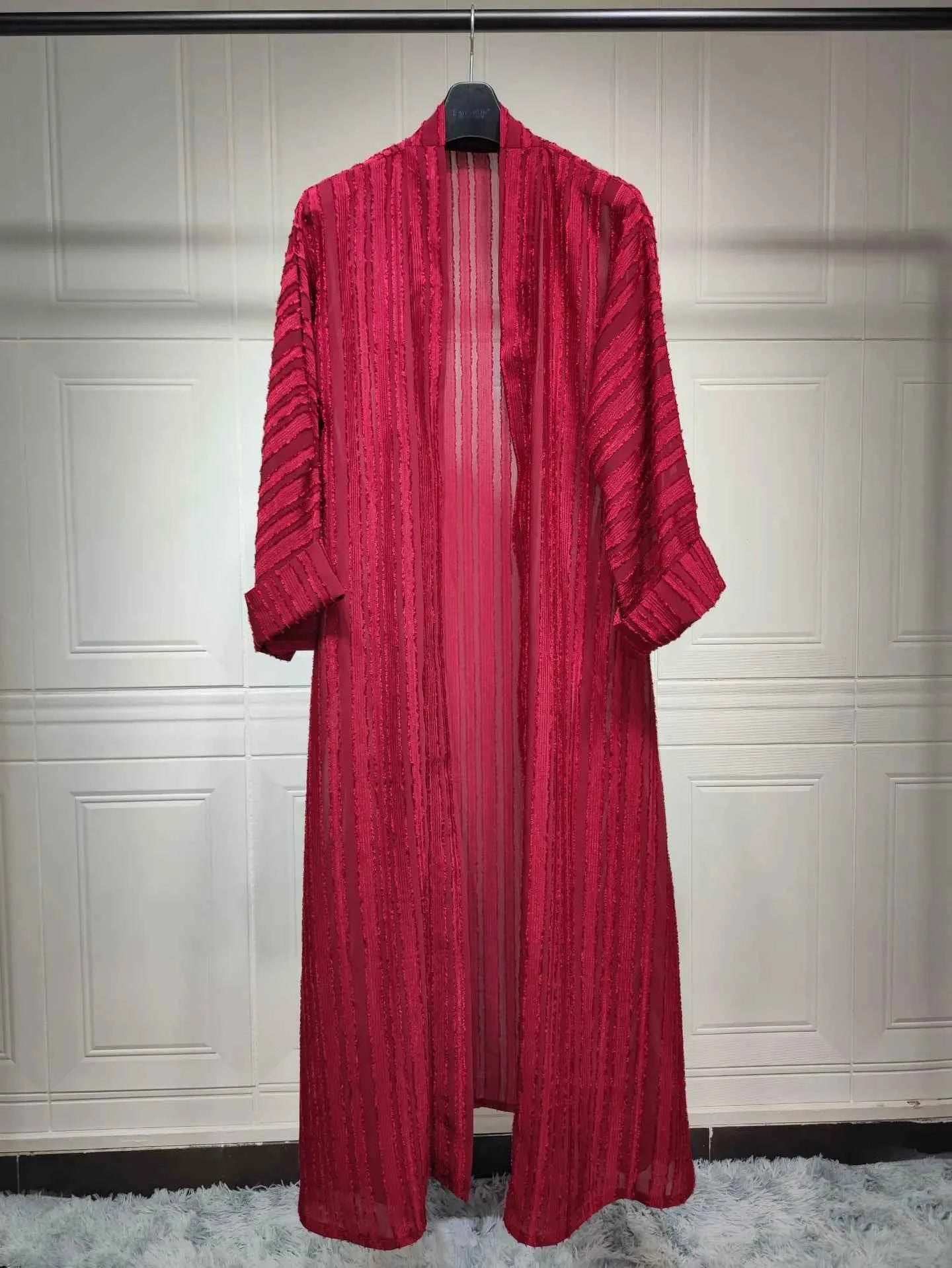 Arabian Knitted Abaya Coat - Abaya Vida