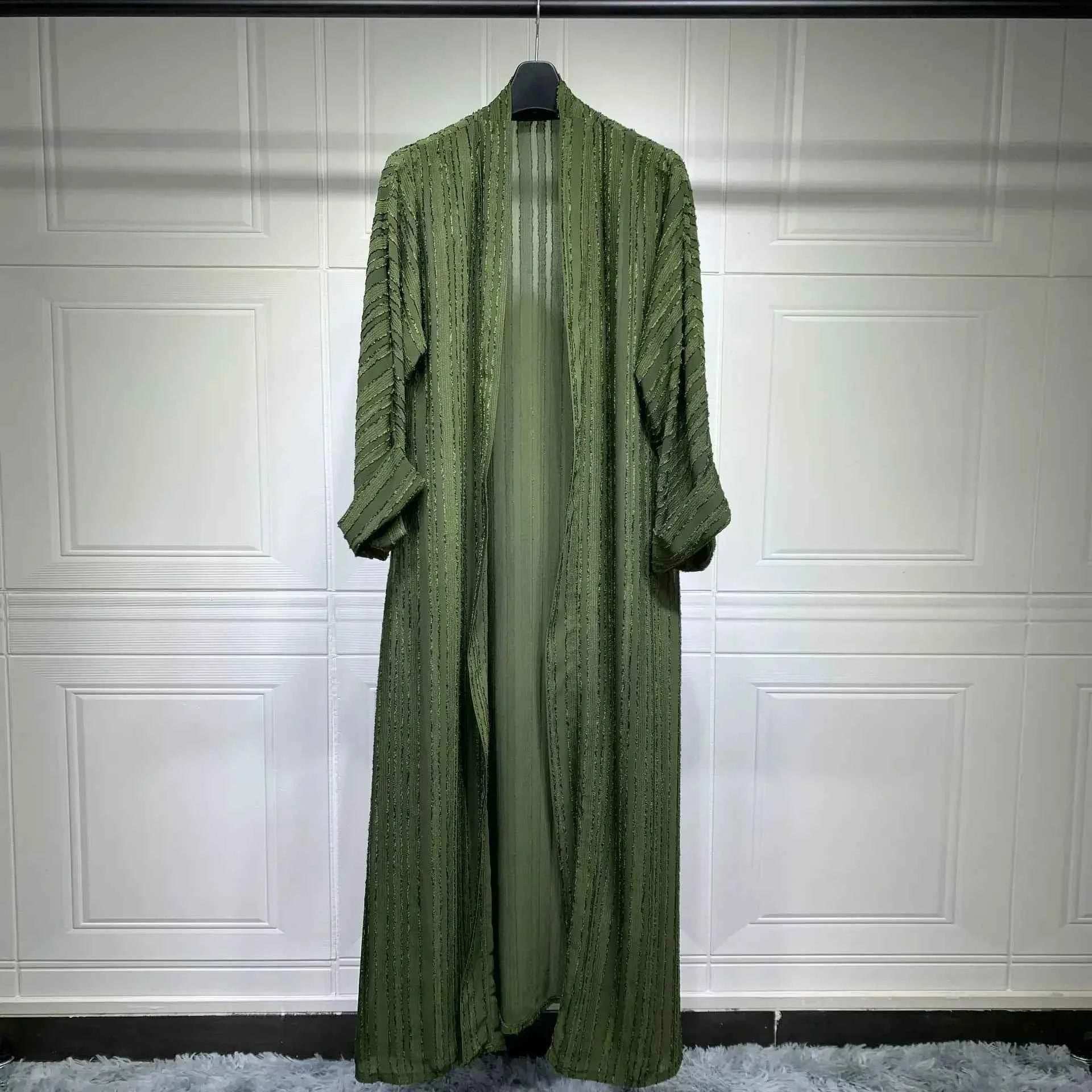 Arabian Knitted Abaya Coat - Abaya Vida