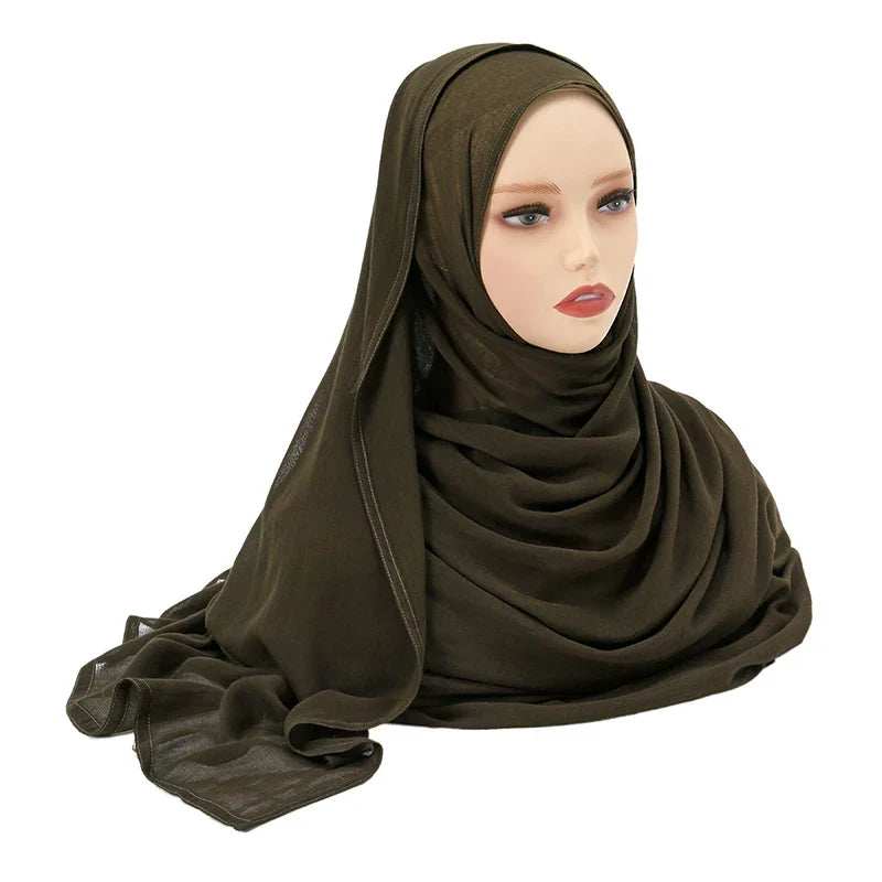Breathable Modal Hijab – Lightweight & Oversized - Abaya Vida