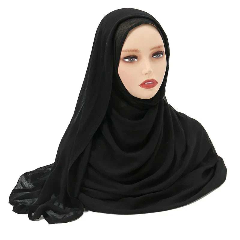Breathable Modal Hijab – Lightweight & Oversized - Abaya Vida