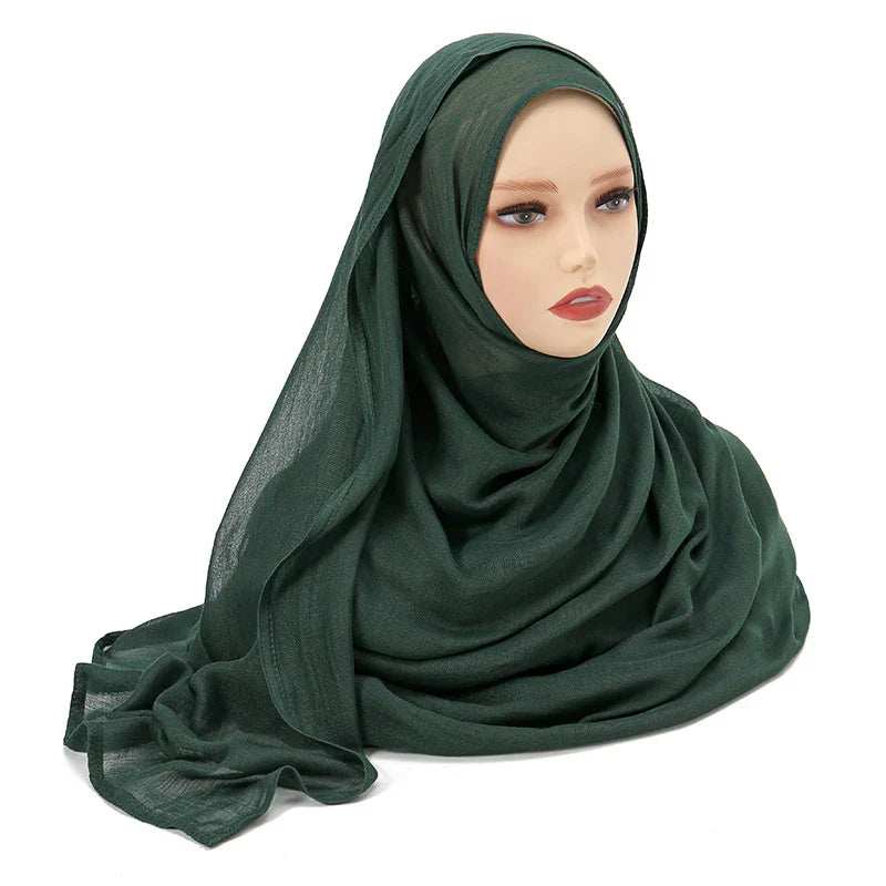 Breathable Modal Hijab – Lightweight & Oversized - Abaya Vida