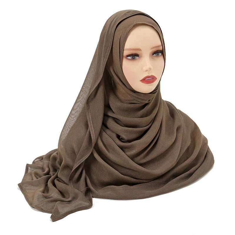 Breathable Modal Hijab – Lightweight & Oversized - Abaya Vida