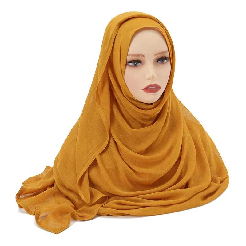 Breathable Modal Hijab – Lightweight & Oversized - Abaya Vida