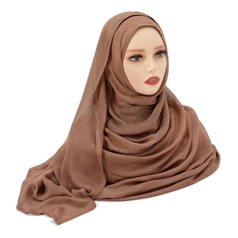 Breathable Modal Hijab – Lightweight & Oversized - Abaya Vida