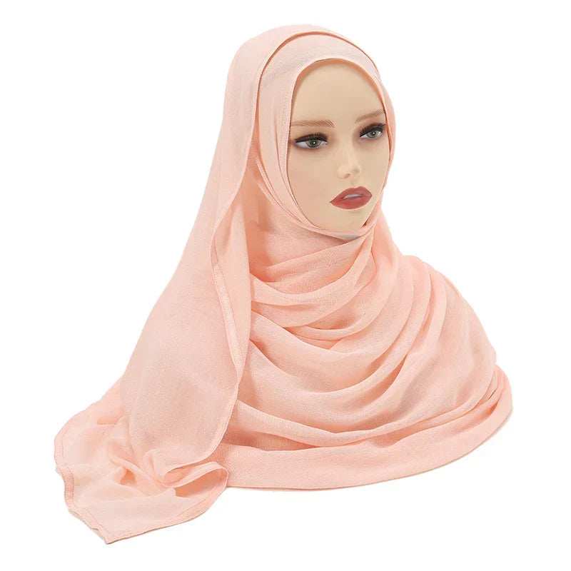Breathable Modal Hijab – Lightweight & Oversized - Abaya Vida