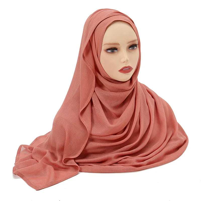 Breathable Modal Hijab – Lightweight & Oversized - Abaya Vida