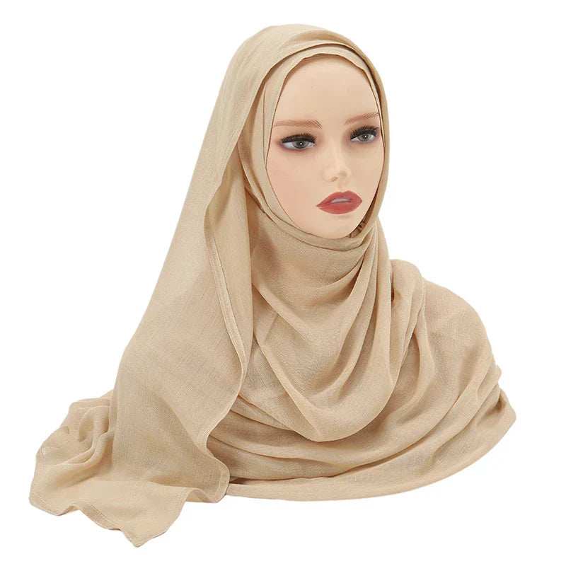 Breathable Modal Hijab – Lightweight & Oversized - Abaya Vida