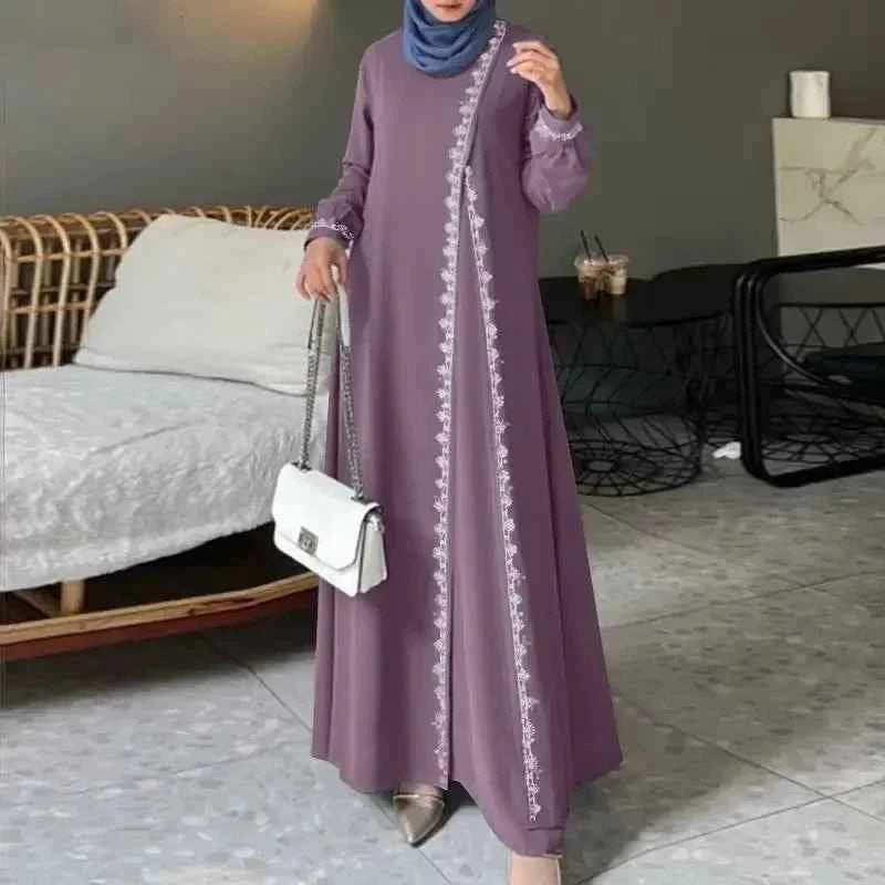 Eid Lace-Up Abaya - Abaya Vida