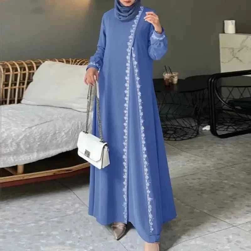 Eid Lace-Up Abaya - Abaya Vida