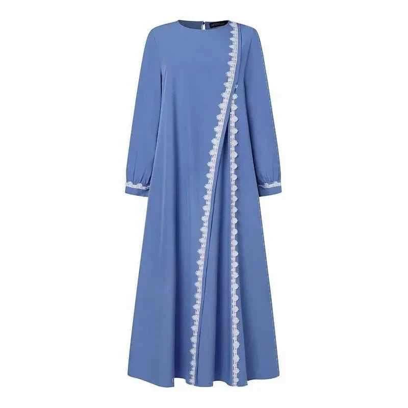 Eid Lace-Up Abaya - Abaya Vida