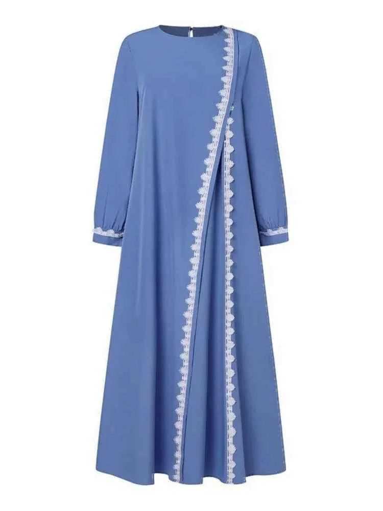 Eid Lace-Up Abaya - Abaya Vida