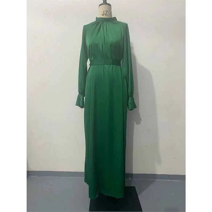 Eid Satin Abaya - Abaya Vida