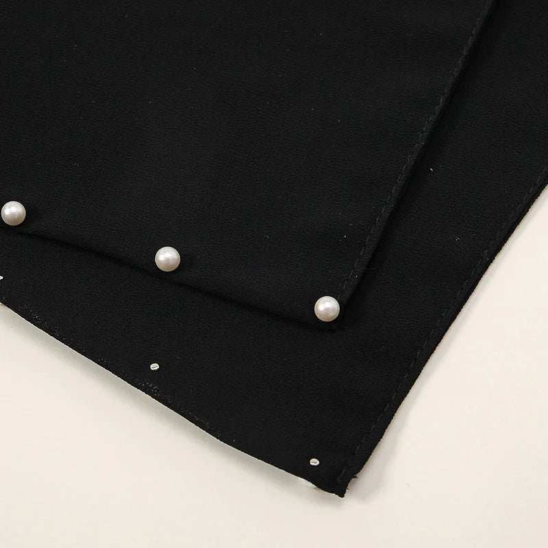 Elegant Chiffon Face Cover - Abaya Vida