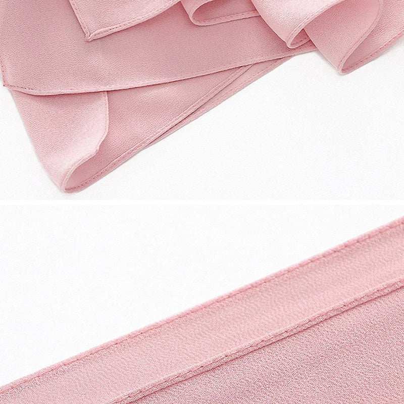 Elegant Chiffon Hijab - Solid & Flowy - Abaya Vida