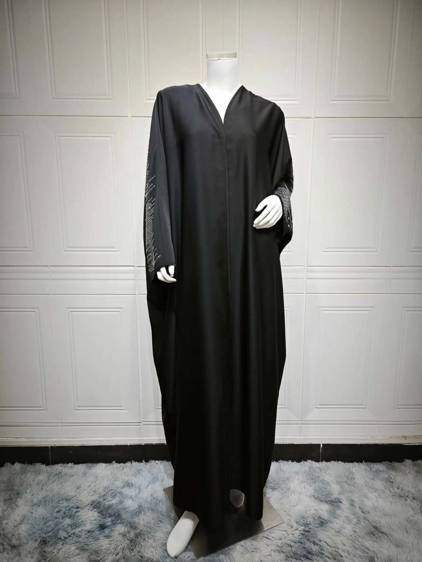Elegant Diamond Party Abaya - Abaya Vida