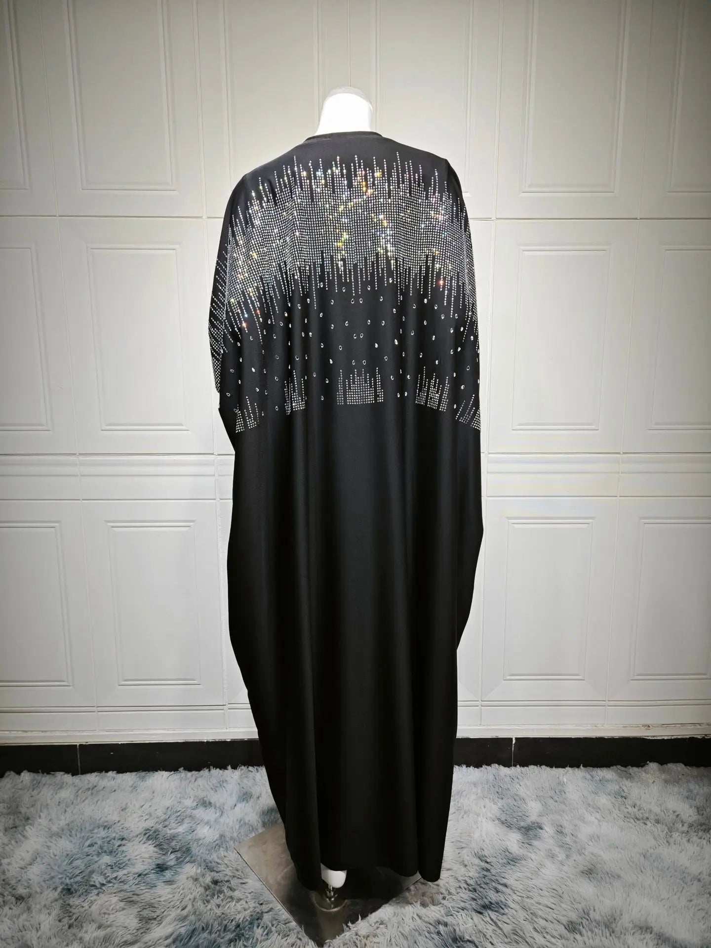 Elegant Diamond Party Abaya - Abaya Vida