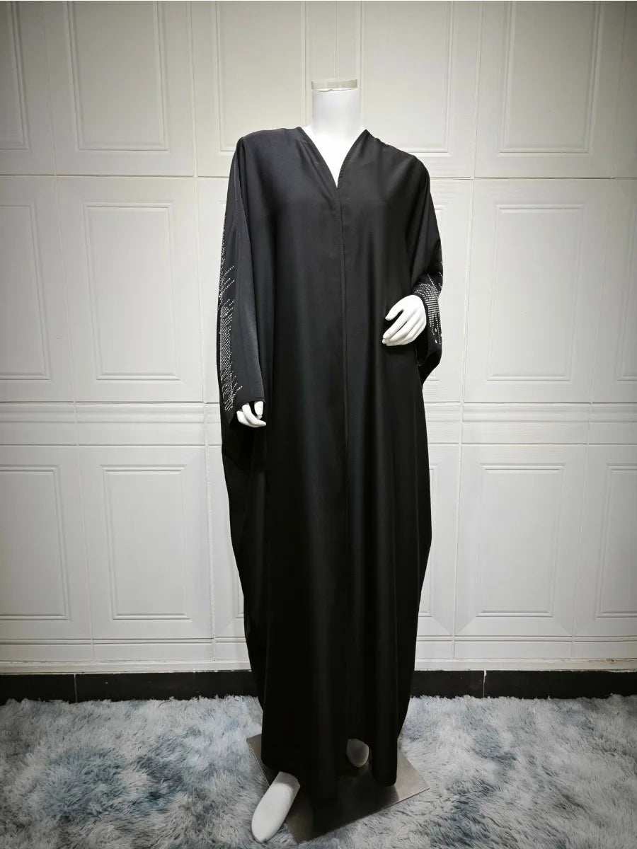Elegant Diamond Party Abaya - Abaya Vida