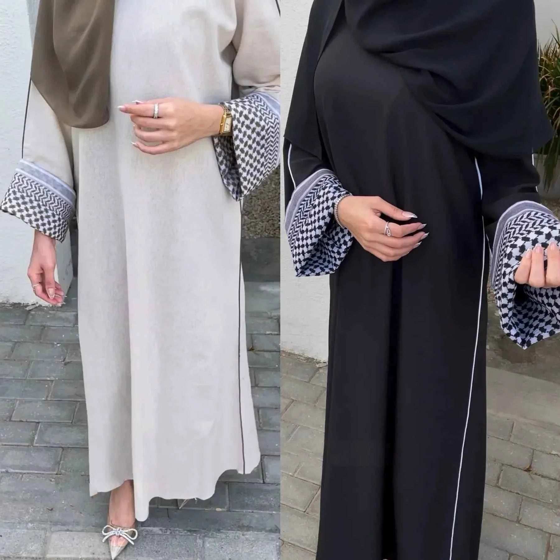Elegant Studded Abaya - Abaya Vida