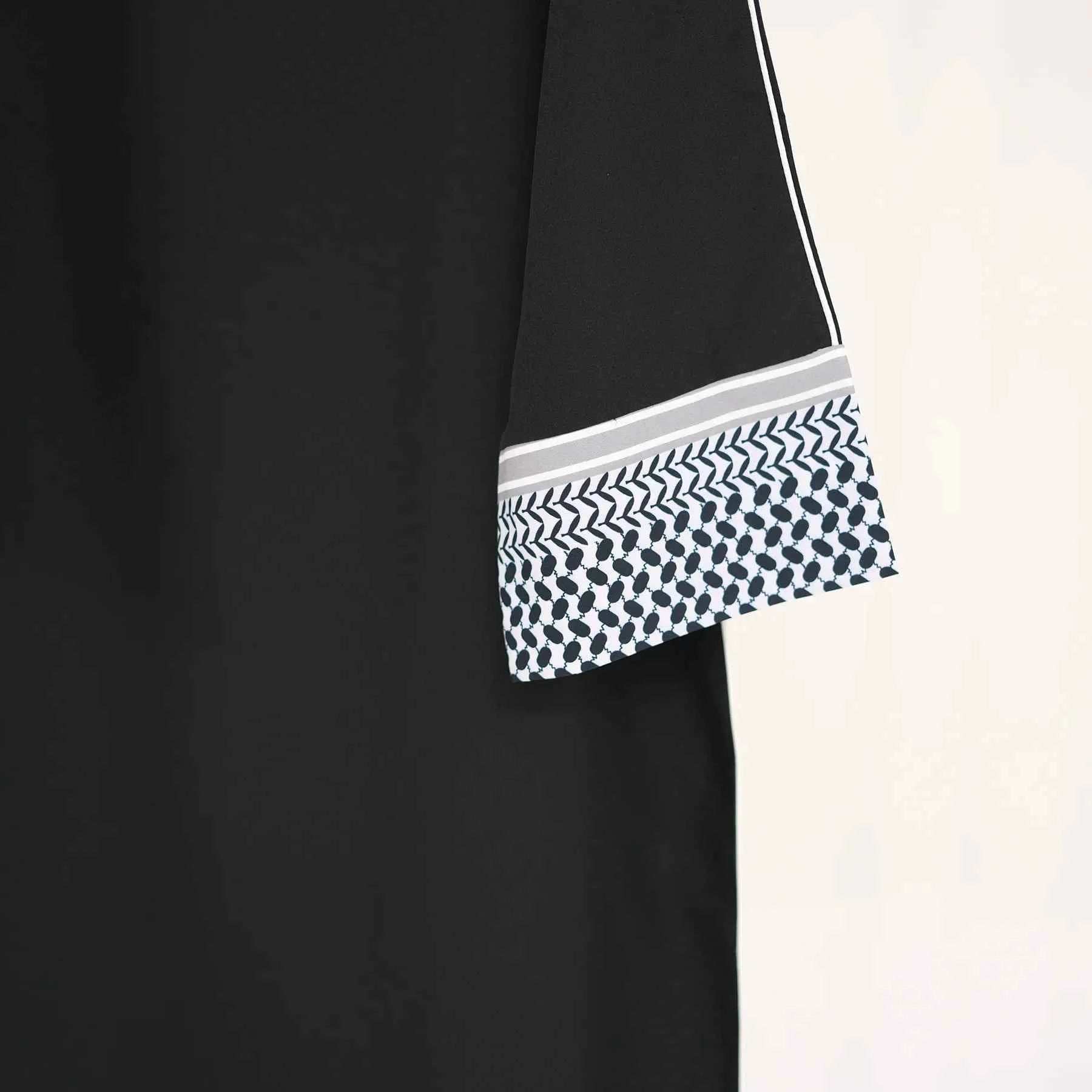 Elegant Studded Abaya - Abaya Vida