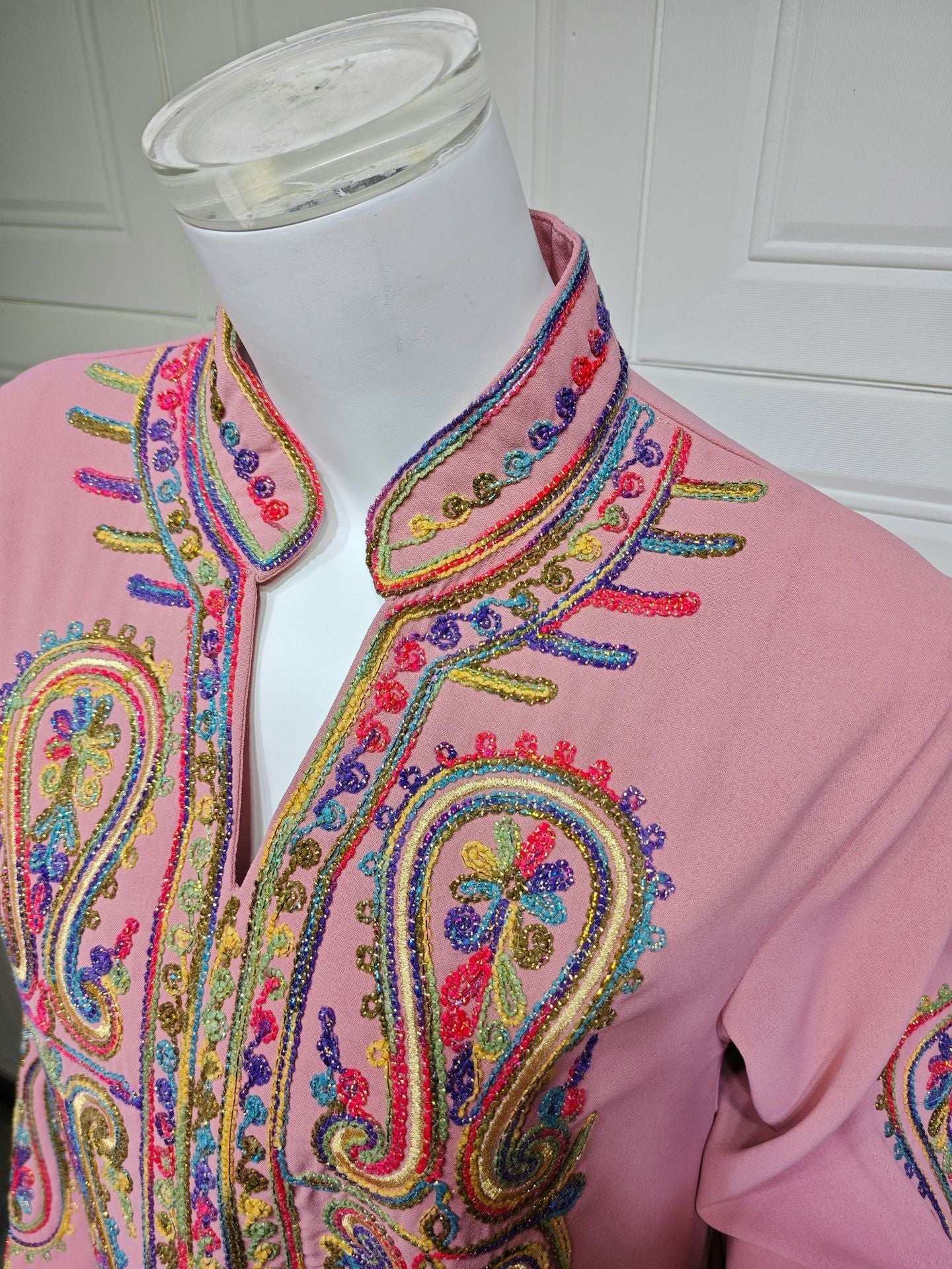 Embroidered Moroccan Abaya - Abaya Vida