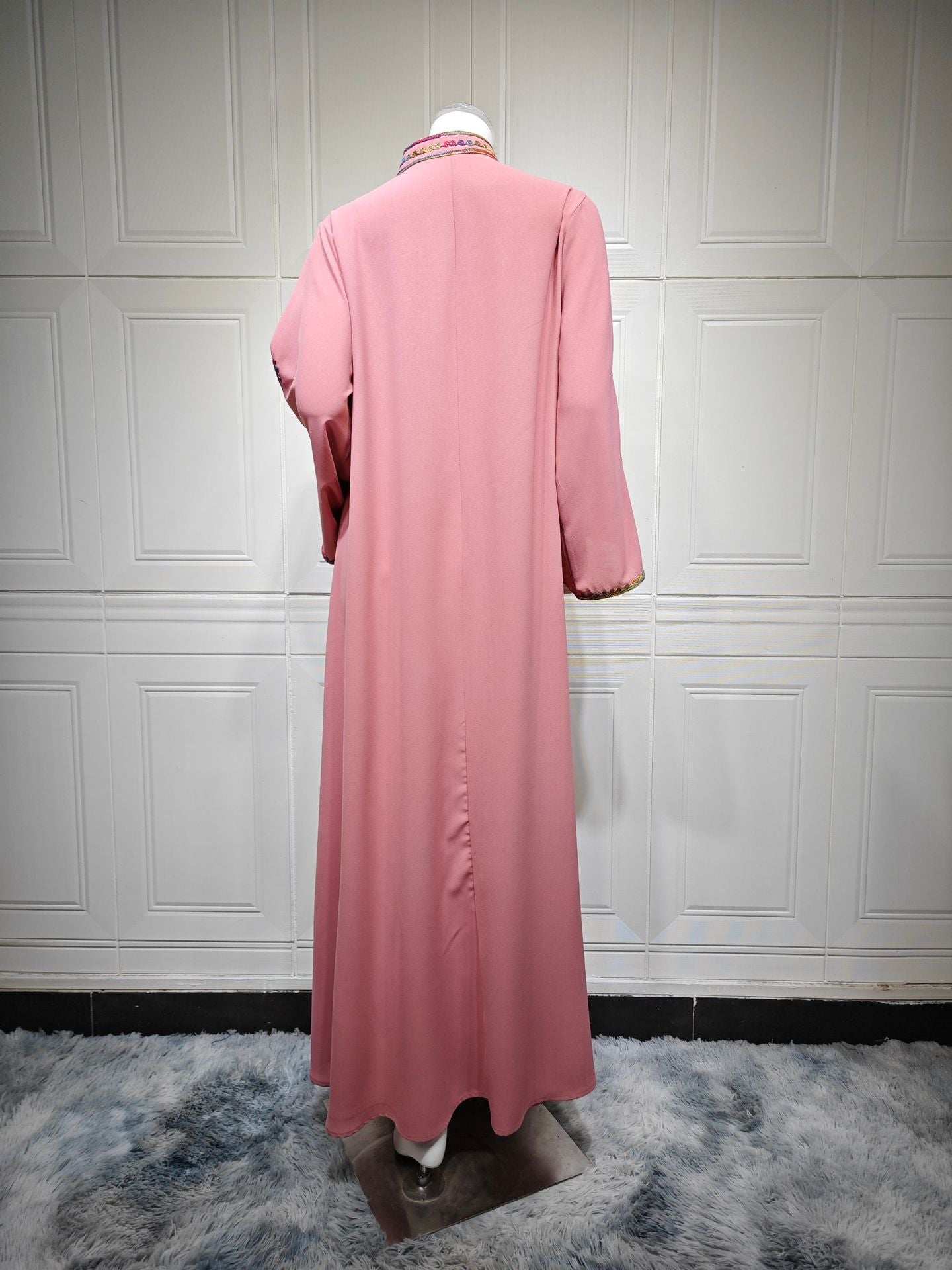 Embroidered Moroccan Abaya - Abaya Vida