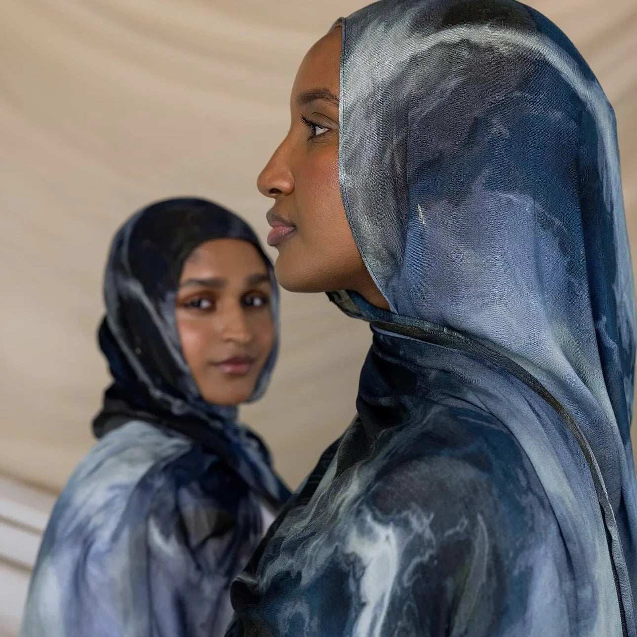 Floral Modal Hijab – Breathable & Lightweight - Abaya Vida