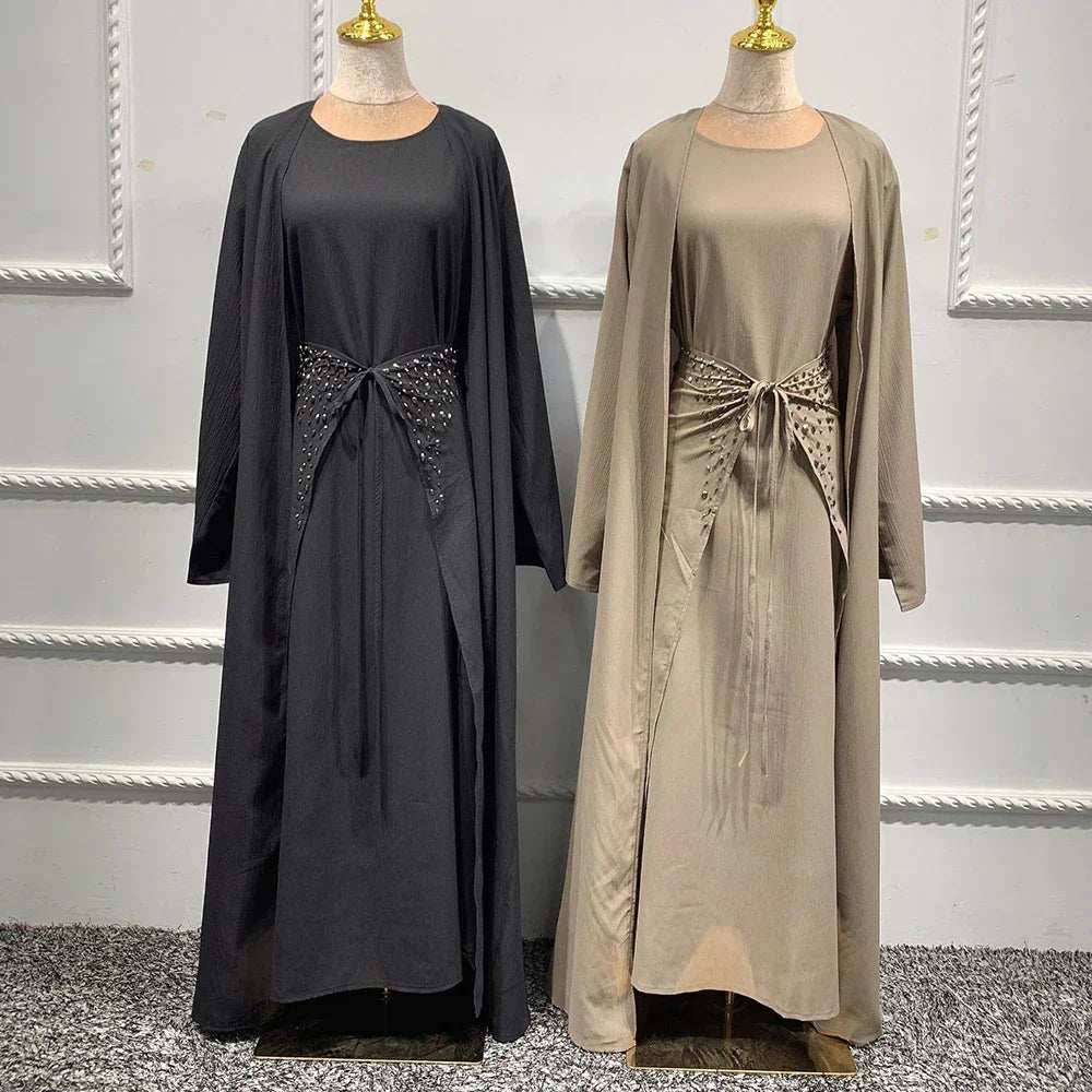 Majestic Open Abaya - Abaya Vida