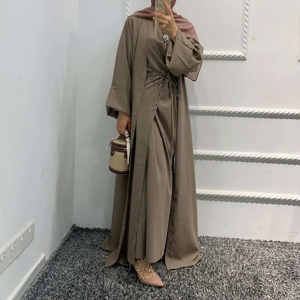Majestic Open Abaya - Abaya Vida