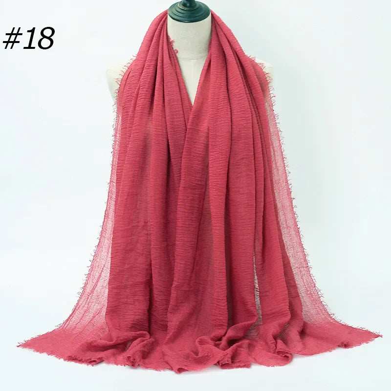 Breathable Cotton Hijab - Abaya Vida