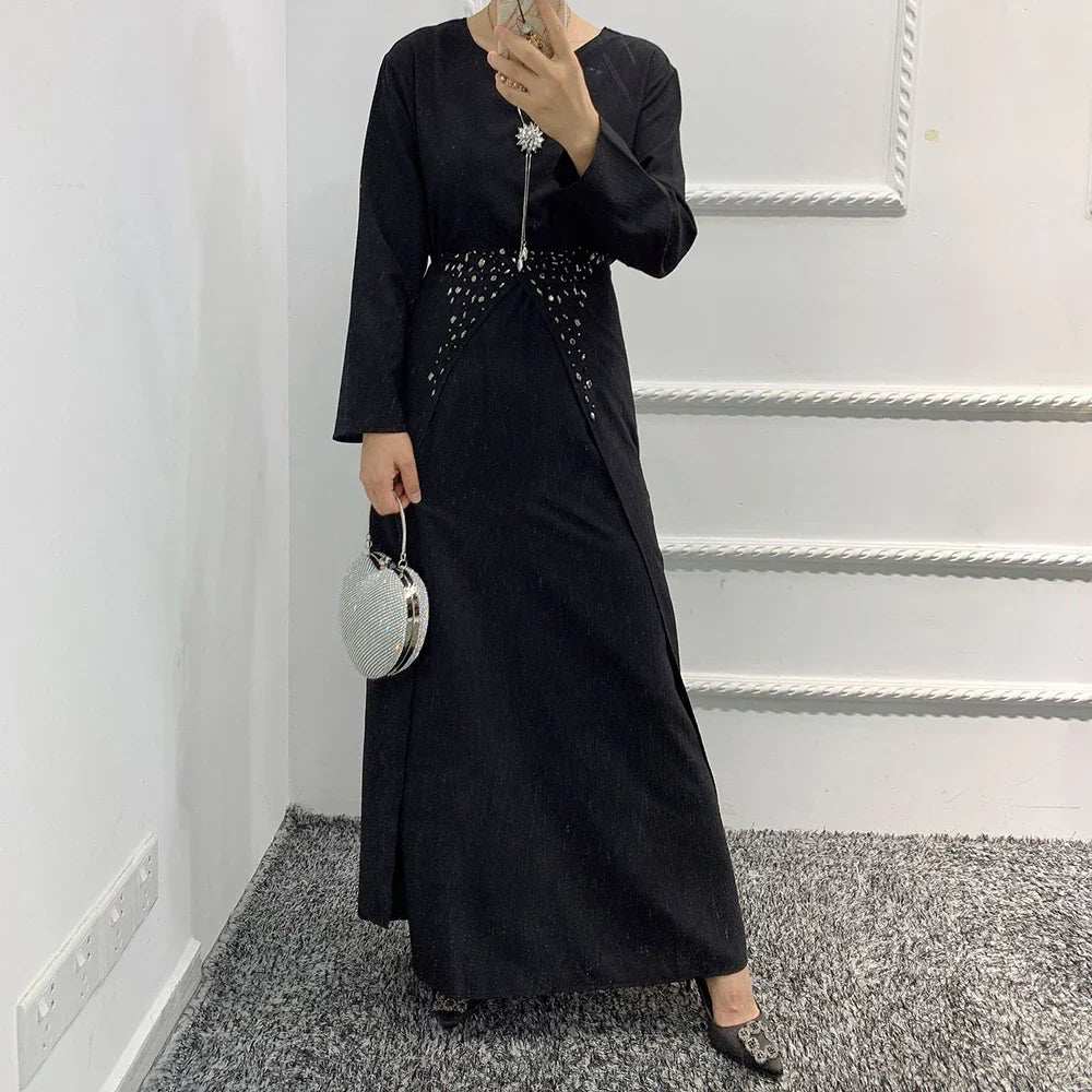 Majestic Open Abaya - Abaya Vida