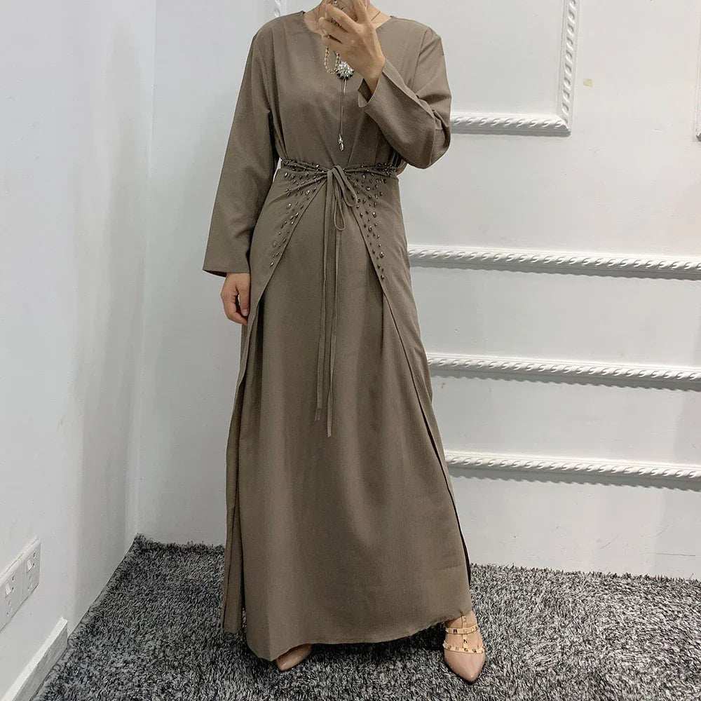 Majestic Open Abaya - Abaya Vida