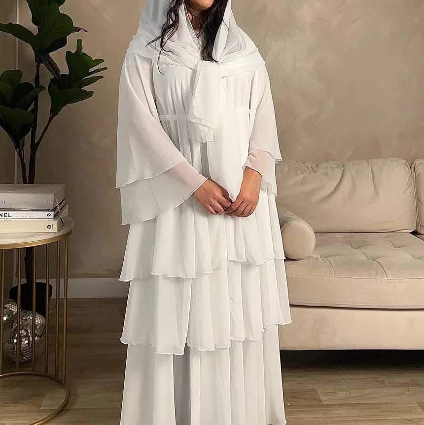 Lightweight Chiffon Abaya - Abaya Vida
