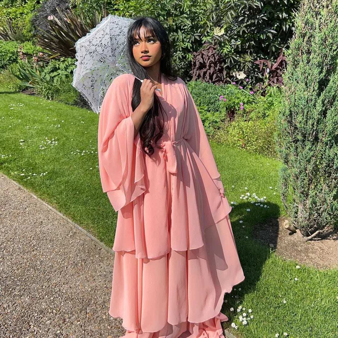 Lightweight Chiffon Abaya - Abaya Vida