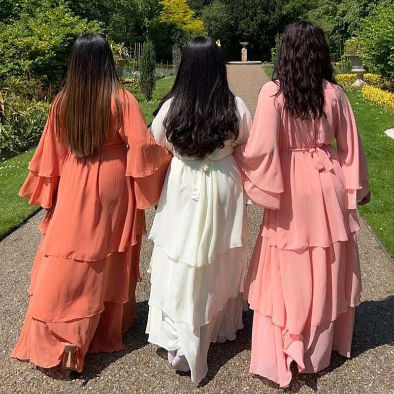 Lightweight Chiffon Abaya - Abaya Vida