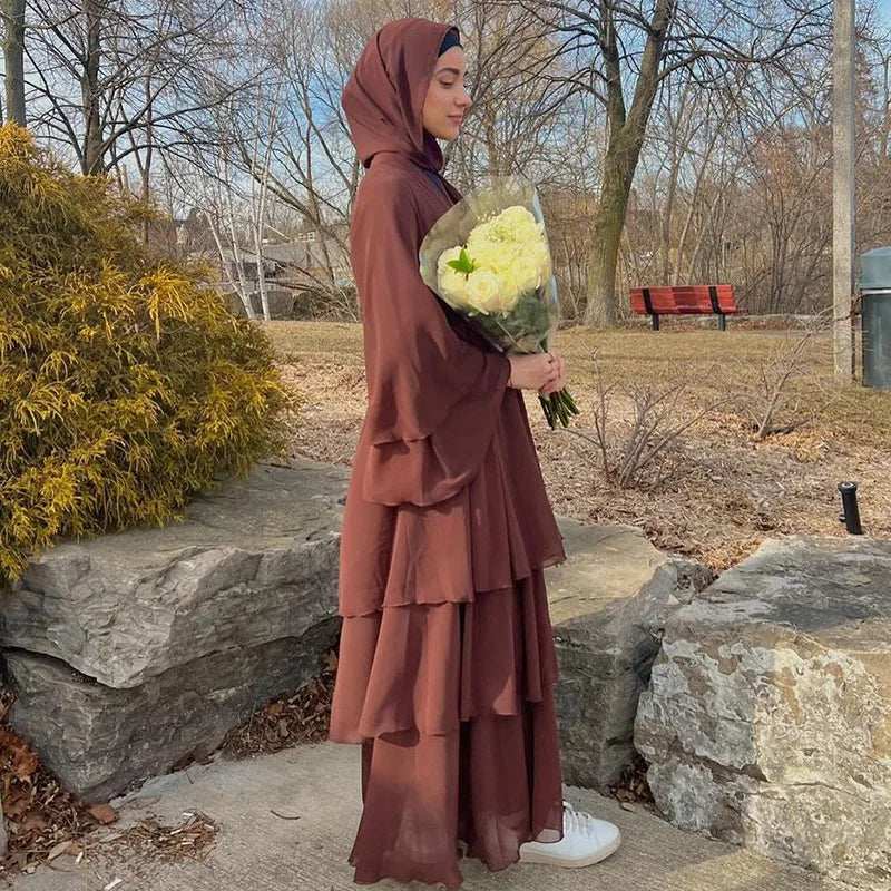 Lightweight Chiffon Abaya - Abaya Vida