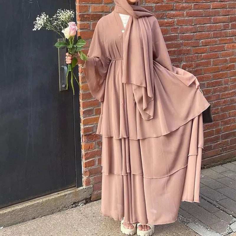 Lightweight Chiffon Abaya - Abaya Vida
