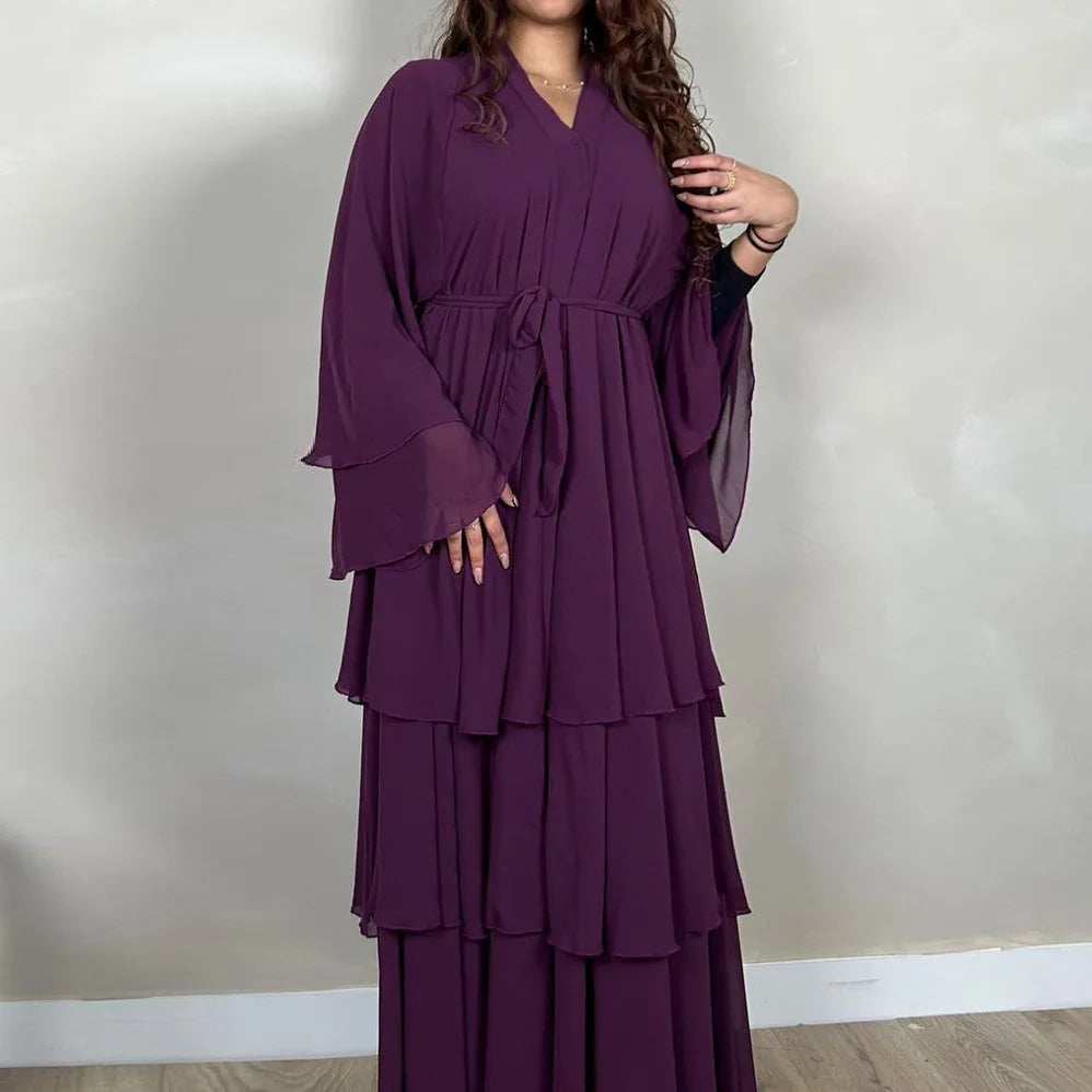Lightweight Chiffon Abaya - Abaya Vida