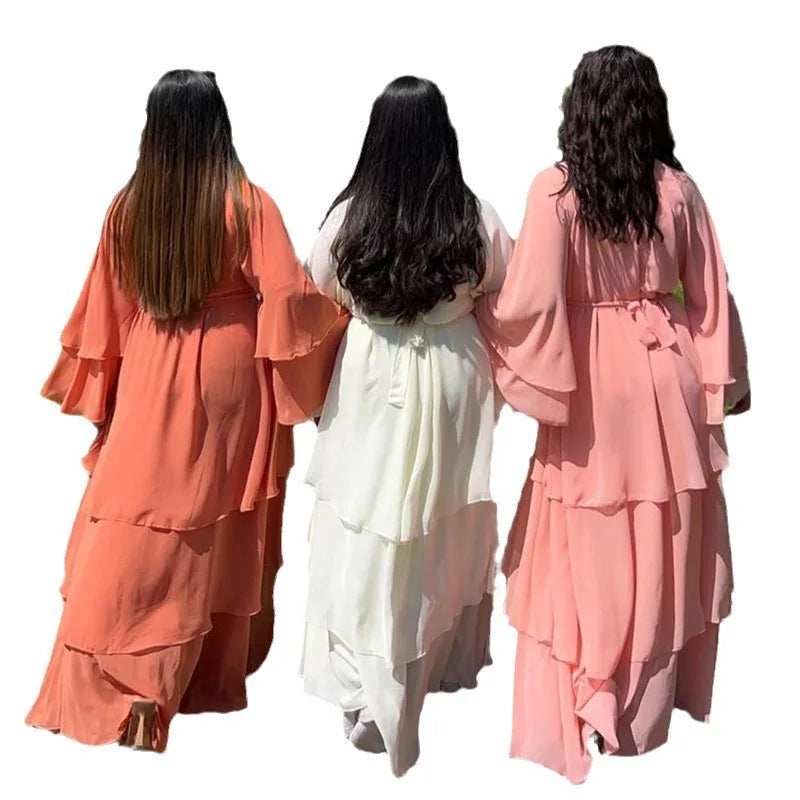 Lightweight Chiffon Abaya - Abaya Vida