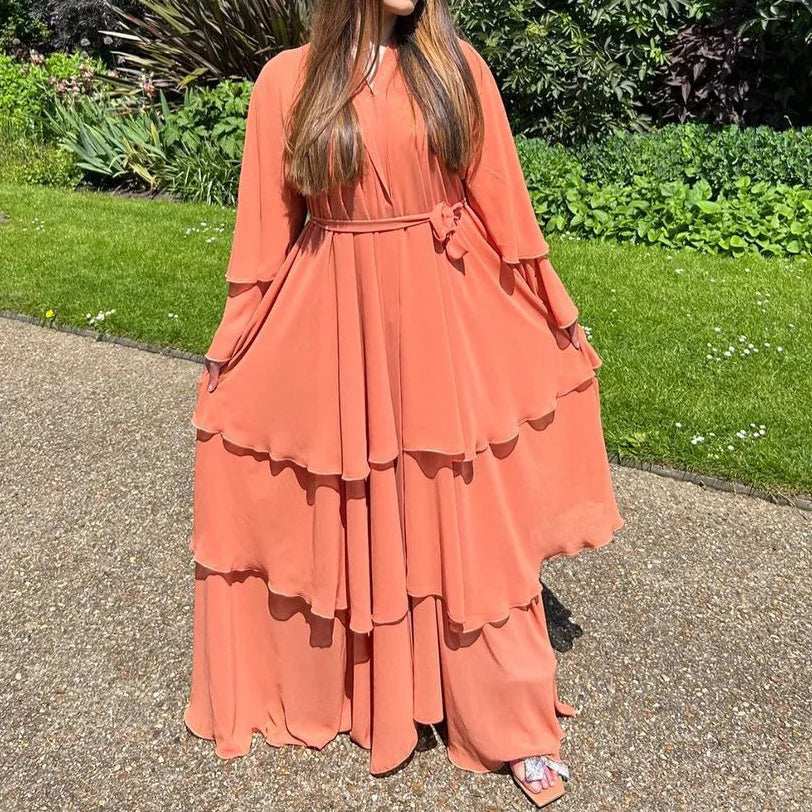 Lightweight Chiffon Abaya - Abaya Vida