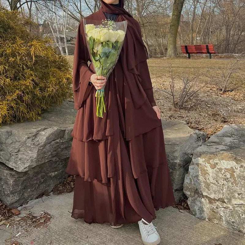 Lightweight Chiffon Abaya - Abaya Vida