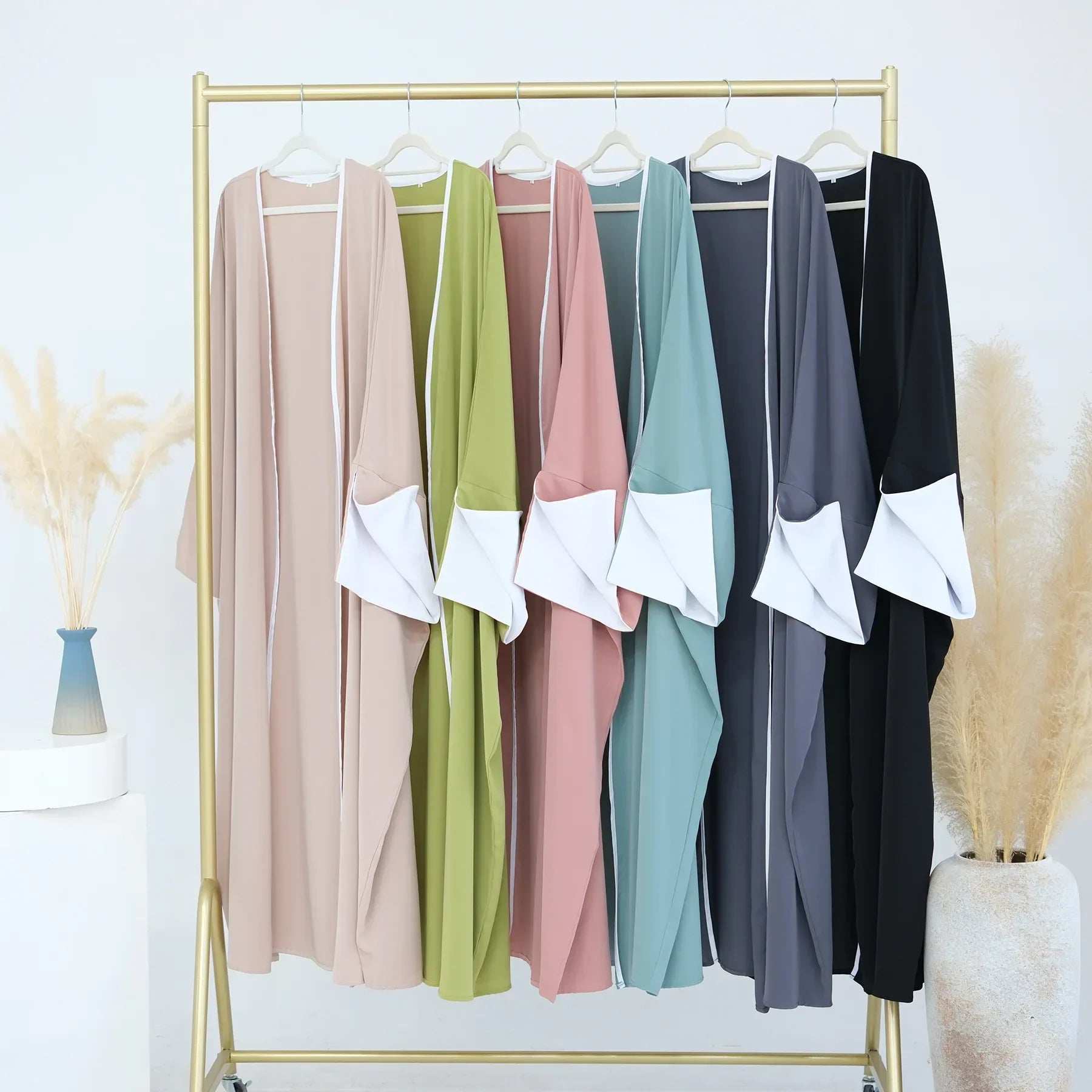 Modest Open Cardigan Abaya - Abaya Vida