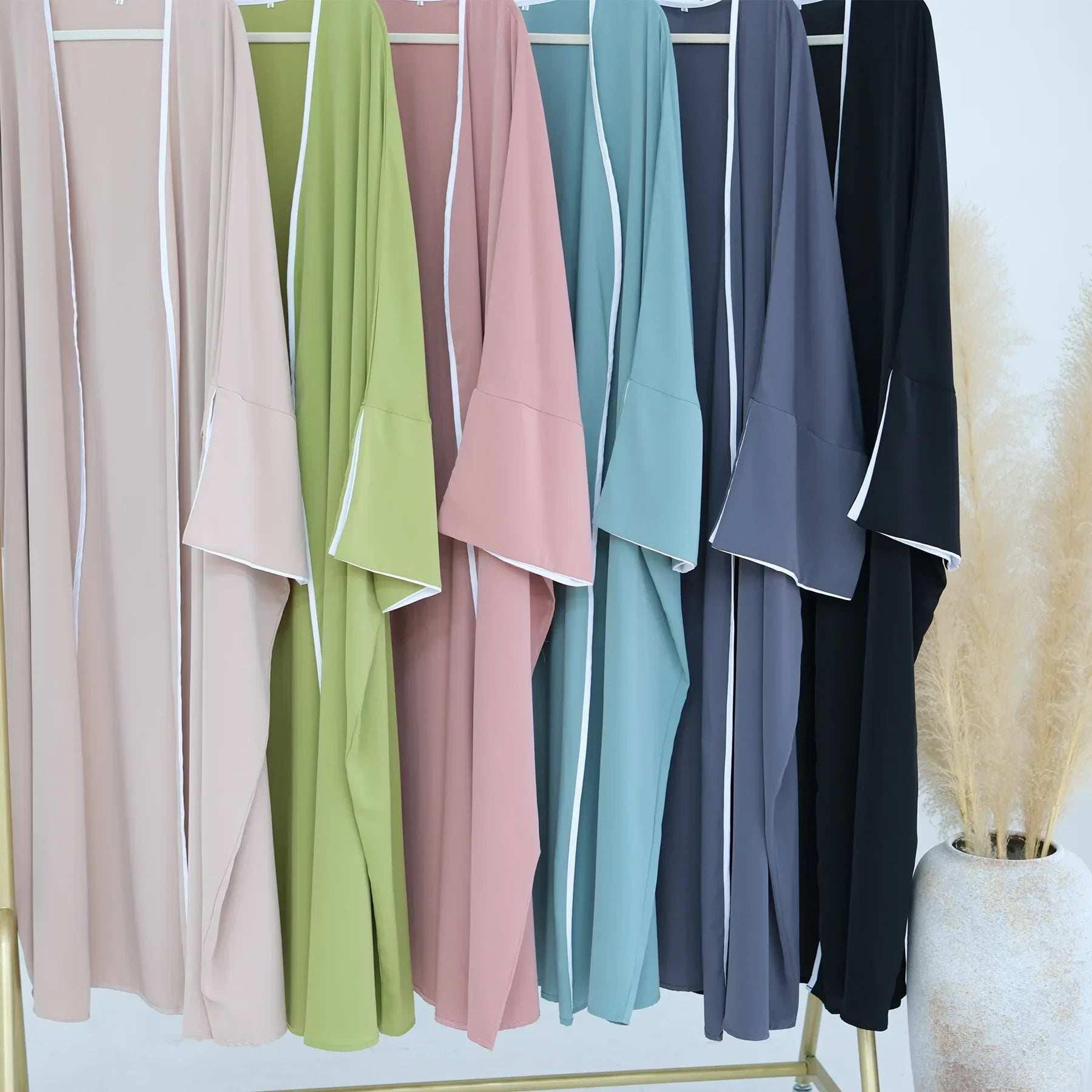 Modest Open Cardigan Abaya - Abaya Vida