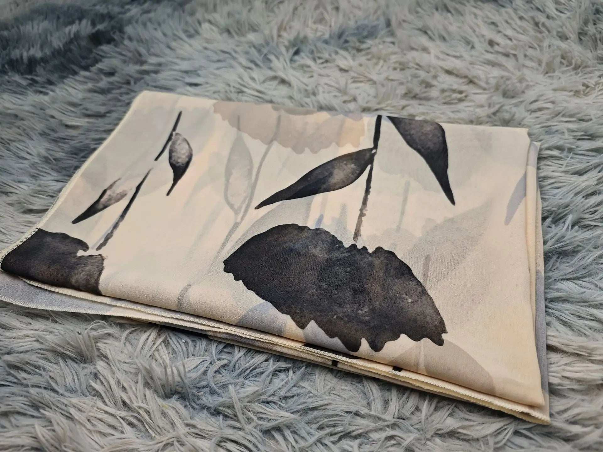 Printed Chiffon Abaya Set - Abaya Vida