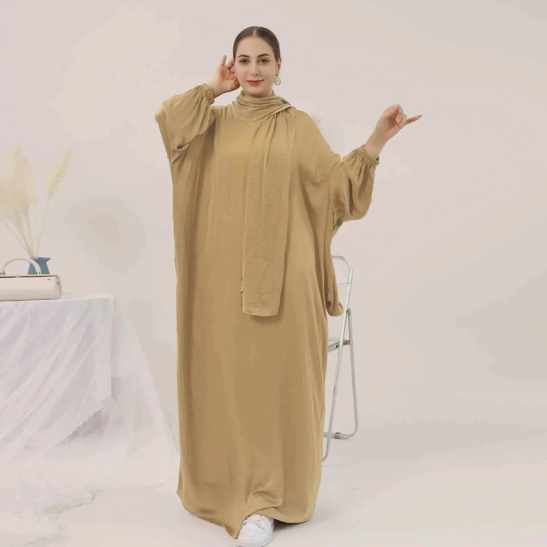 Ramadan Hooded Abaya - Abaya Vida